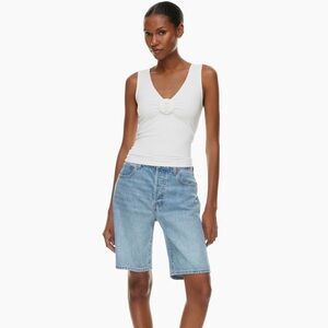 Aritzia Wilfred Bloom Top in Large/White